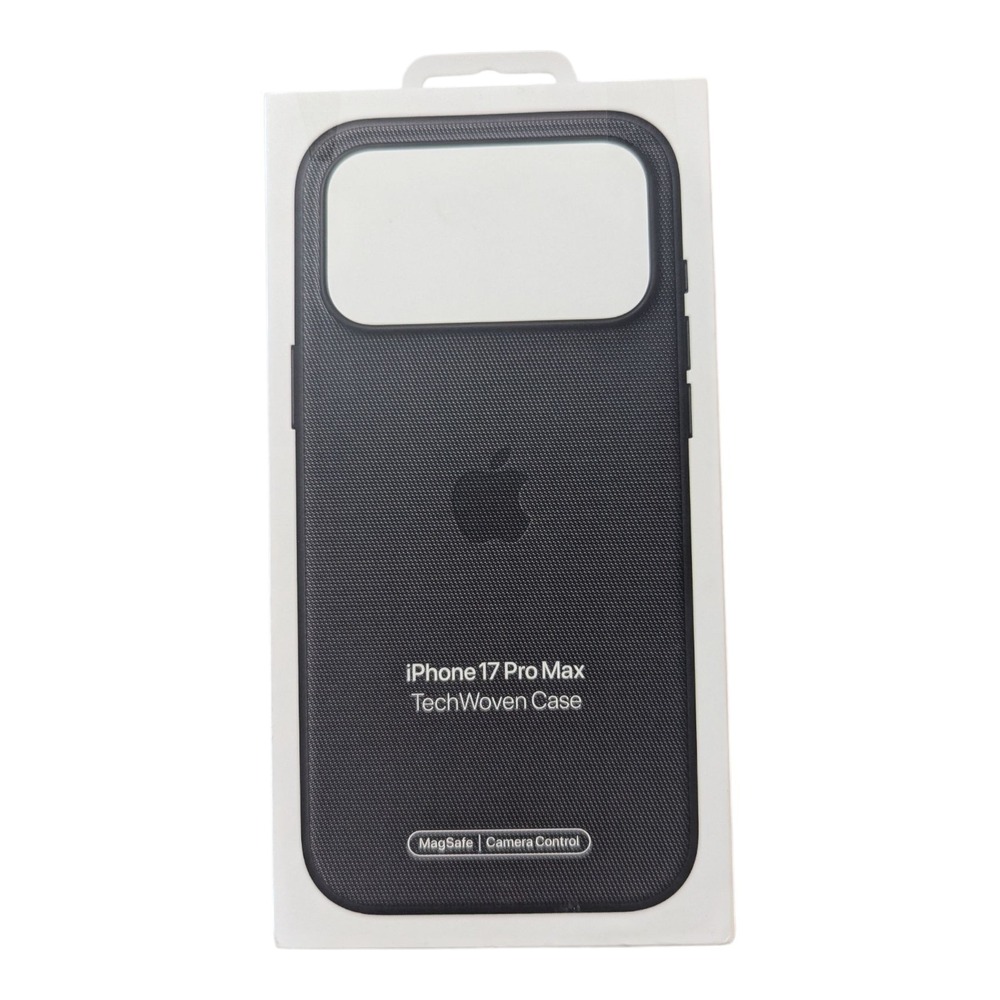 N3-O‎ Apple Case for iPhone 17 Pro Max TechWoven with MagSafe~ Black